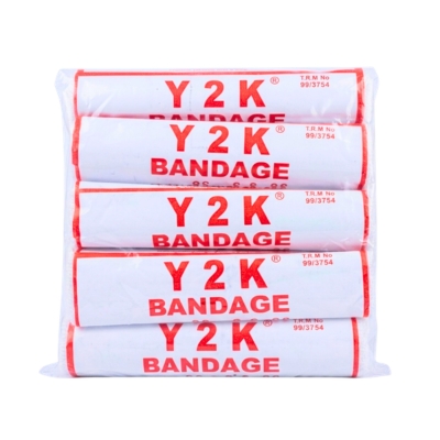 Y2K White 6" Bandage