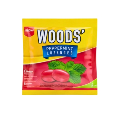 Wood Lozenges (Red)