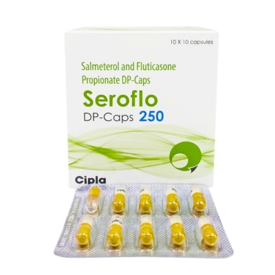 Seroflo DP Caps 250