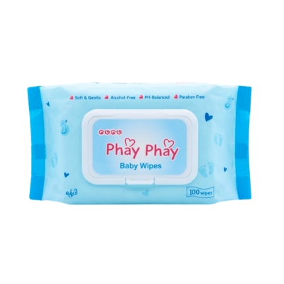 Phay Phay Baby Wipes 100