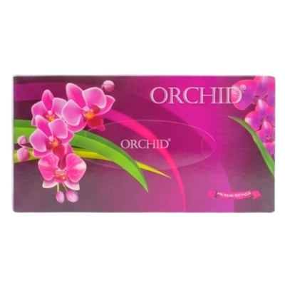 Orchid Facial Tissue Box