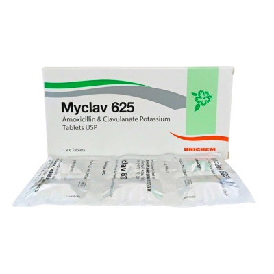 Myclav 625 (1x10)Card