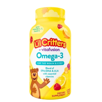 L'il Critters Omega 3 120Gummies