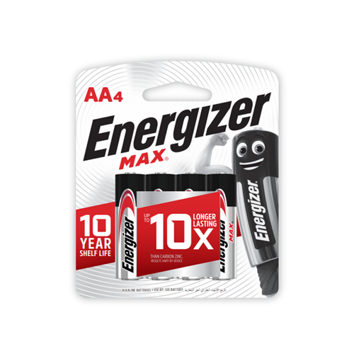 Energizer Alkaline AA BP4