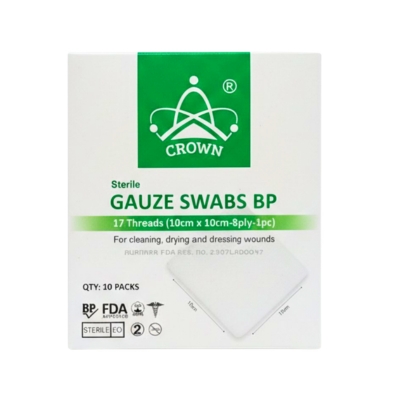 Crown Gauze Swab (EO Sterile)4"x4"