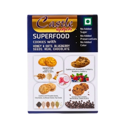 Castle Sugerfree Cookies Coconut
