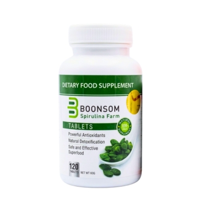 Boonsom Spirulina (Thailand)120 Tables