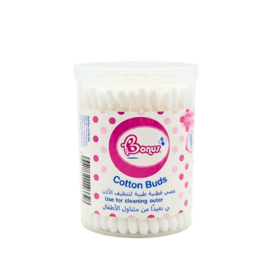 Bonus Cotton Buds Round Box(100pcs)