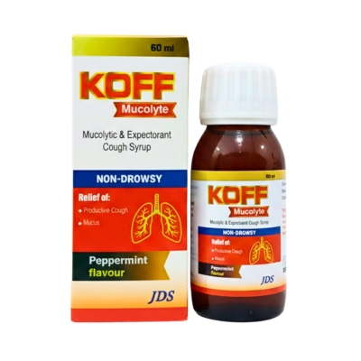 Koff Mucolytic Syrup Red 60ML