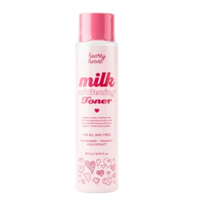 Hearty Heart Milk Whitening Toner 200ml