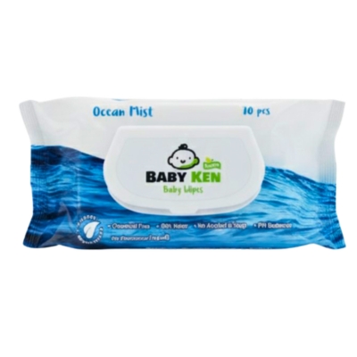 Baby Ken Wipes Ocean Mint