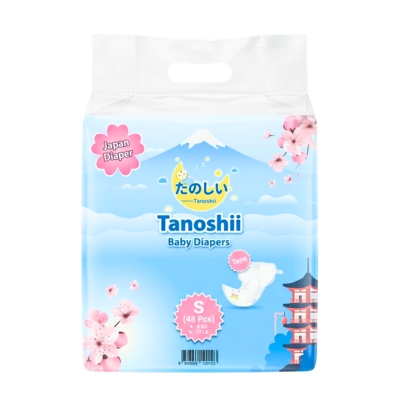 Tanoshii Baby Diaper S48