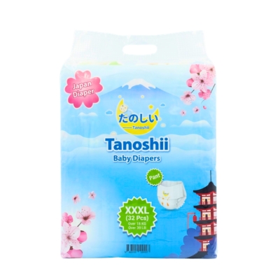 Tanoshii Baby Diaper XXXL32