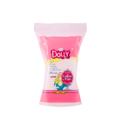 Dolly Toner Square Pads 50pcs