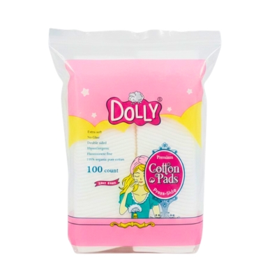 Dolly Toner Square Pads 100pcs