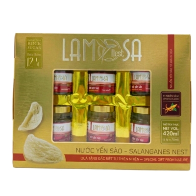 Lamosa Bird's nest Ginsing Rock Suger (gift set)