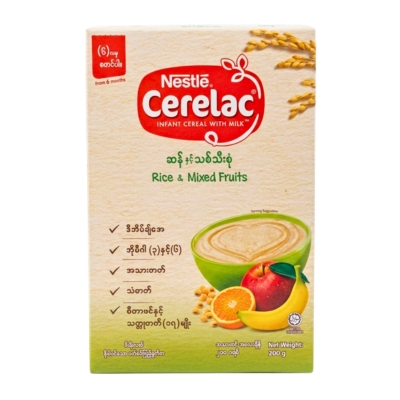 Nestle Cerelac Rice Mixed Fruit 200g