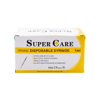 Super Care Disposable Syringe 1CC