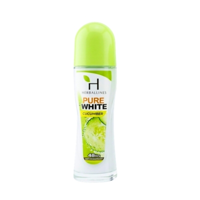 Herballines Roll on Pure White Cucumber 75ml