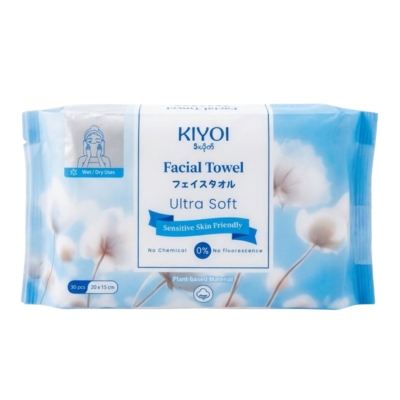 Kiyoi Facial Towel 30Pcs (20x15cm)