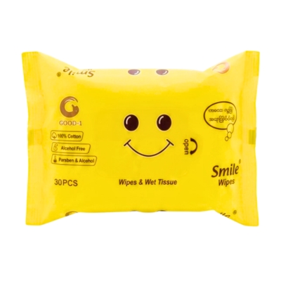 Smile Wipe Tissue 30's
