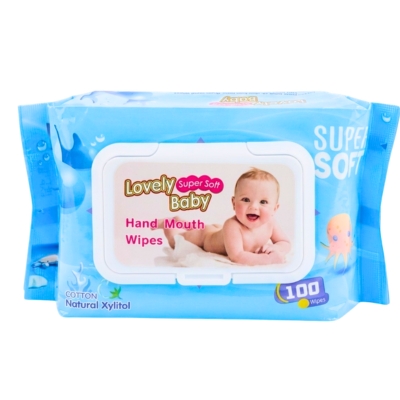 Lovely Baby Hand Mouth Wipes 56Sheets