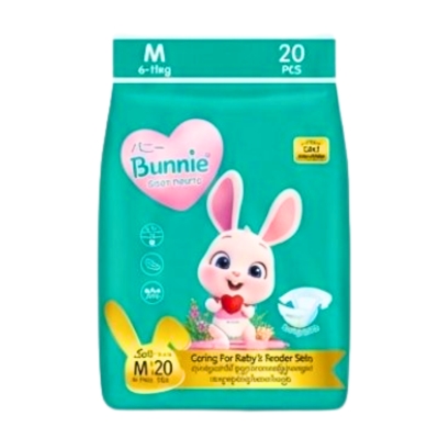 Bunnie Baby Diaper M20 6-11Kg
