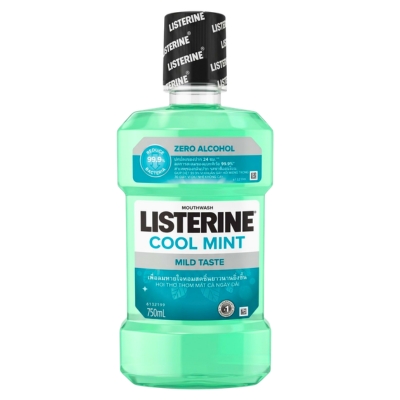 Listerine Cool Mint Zero Alcohol 750ml