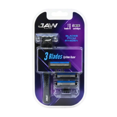 Jaw 3 Blades System Razor