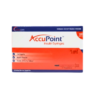 Accu Point Insulin Needle 31G