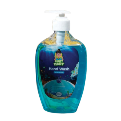Aunty Mary Hand Wash Blue Ocean 500ml