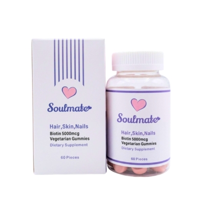 Soulmate Biotin Vegetarian Gummies