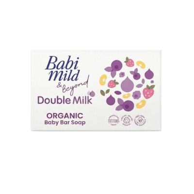 Babi Mild Ultra Mild Baby Bar Soap Double Milk 75g