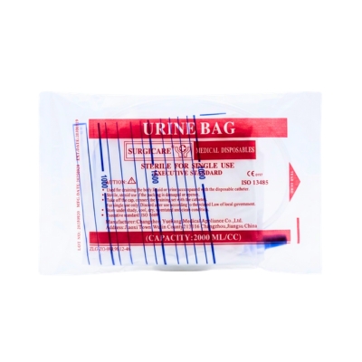 [6210001] Urine Bag Red