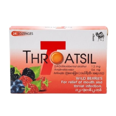 [8200004] Throatsil Wild Berries Lozenges