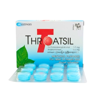 [8200001] Throatsil Menthol Lozenges
