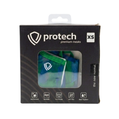 [12160010] Protech Premium Mask Xs Gray