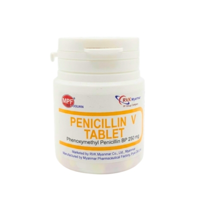 [MPP00002] Penicillin tab ဘူး mpf