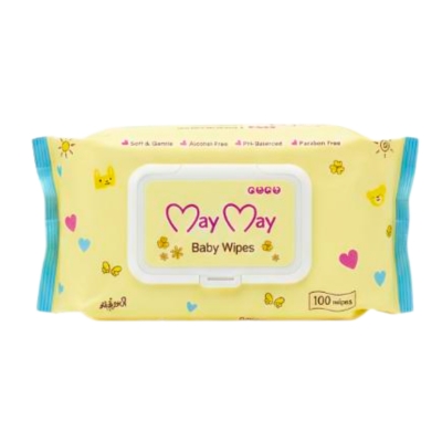 [1140001] May May Baby Wipes 100's