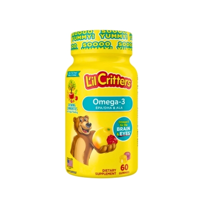 [11120137] L'il Critters Omega 3 60Gummies