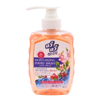[12100018] Jui Jui Hand Wash Fruity Floral 500Ml