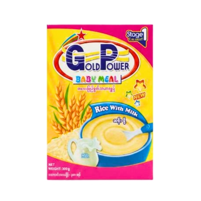 [POG00025] Gold Power Rice and Milk 300g
