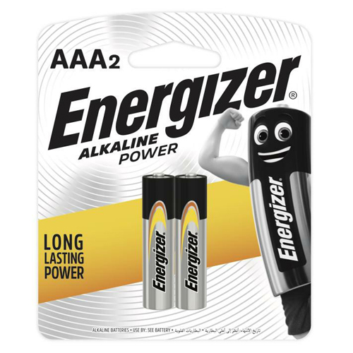 [6050011] Energizer Alkaline AAA BP2