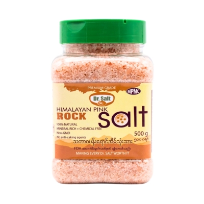 [POD00066] Dr Salt Himalayan 500g ဘူး