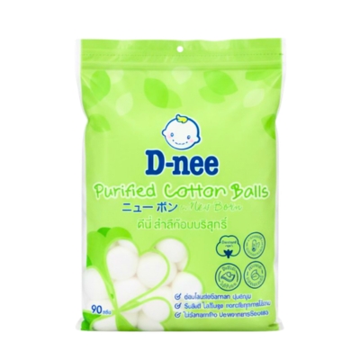 [12040011] Dnee Cotton Ball 90g