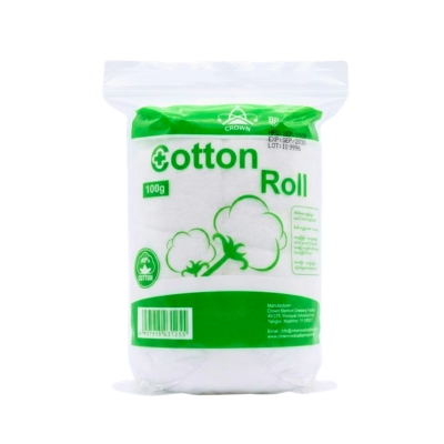 [1030076] Crown Cotton Roll 100g