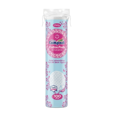 [1030045] Compact Cotton Pads (100pcs)