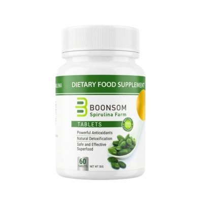 [11020121] Boonsom Spirulina (Thailand) 60 Tablets