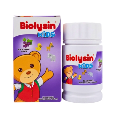 [11020039] Biolysin Tab (Blackcurrant)