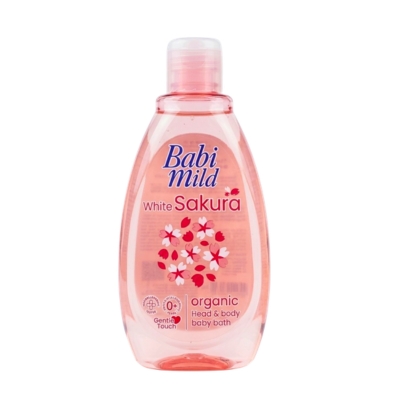 [1020075] Babi Mild White Sakura Bath 180ml